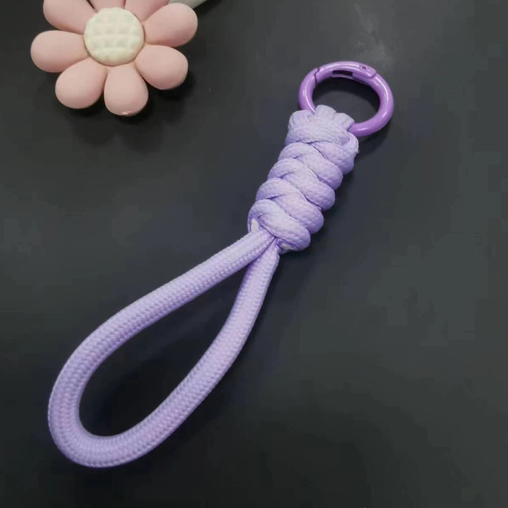 12 cm Paracord Schlüsselbund Handgelenk Gürtel Clip Überlebenswerkzeug