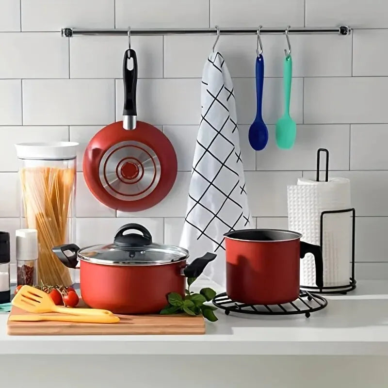 10 Edelstahl S-Haken 5-11cm Multifunktional für Küche Bad Kleidung