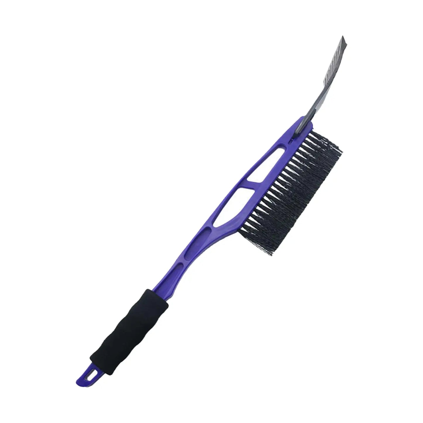 Robuste Schneebürste mit Eiskratzer und EVA-Schaumgriff für Auto und Camping