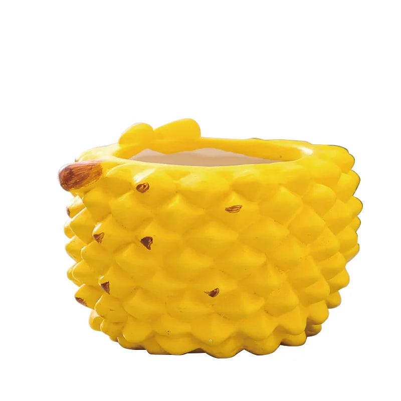 Handgefertigter Keramik Blumentopf charmantes Design für Pflanzen