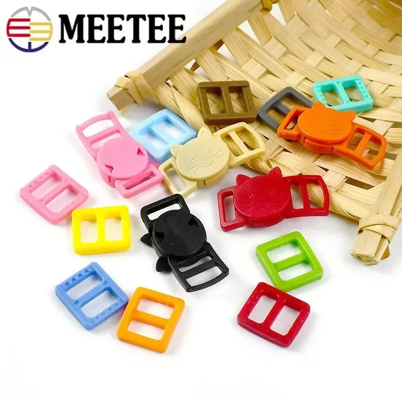 Vielseitige 10mm Kunststoff Sicherheitsverschlüsse für Haustierhalsbänder