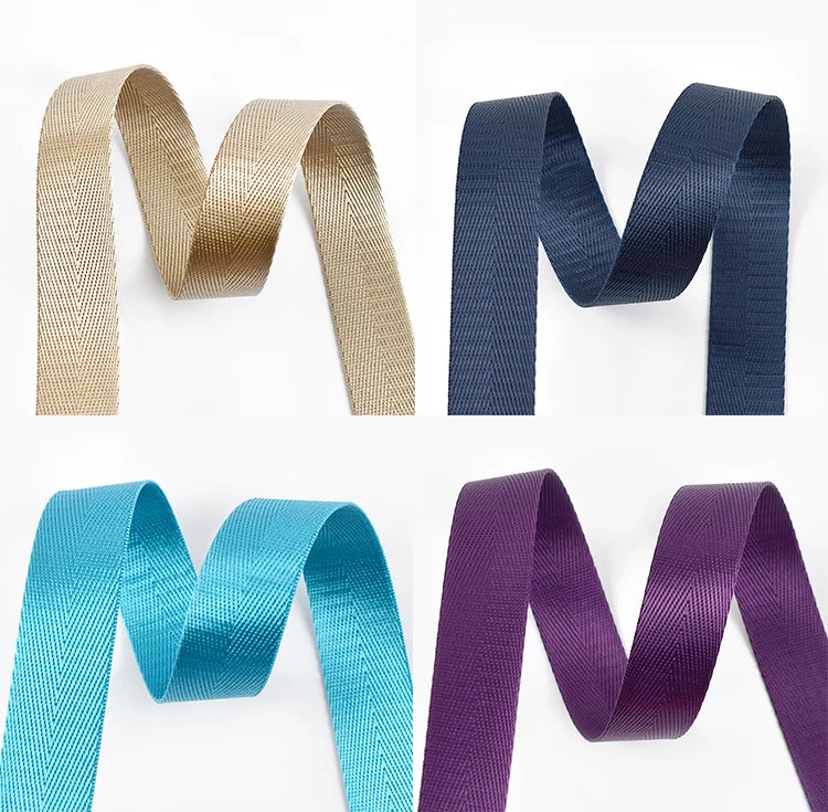 10 m Nylon-Gurtband 25 mm breit, vielseitiges Rucksack- und Taschenband - Yabubest - Home & More