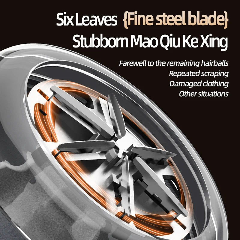 Tragbarer elektrischer Lint Remover mit USB Ladefunktion und Hochgeschwindigkeitsmotor