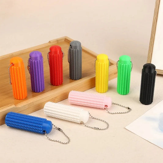 Mini Spiky Grippie Stressabbau Schlüsselanhänger für Erwachsene-Yabubest - Home & More