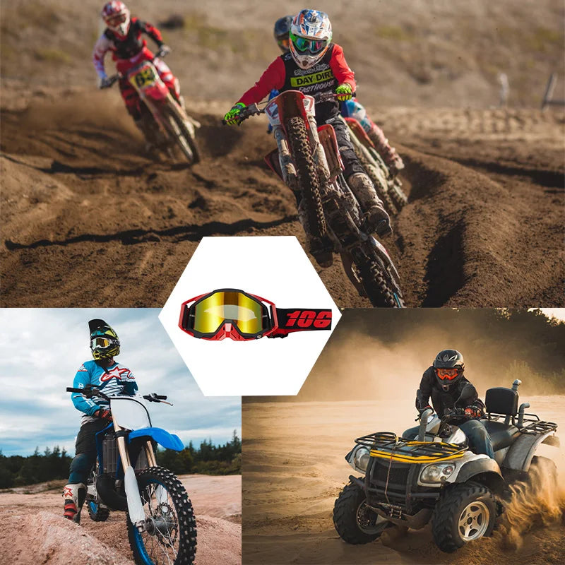Offroad Schutzbrille Unisex für Motocross ATV Ski Radfahren Windschutz