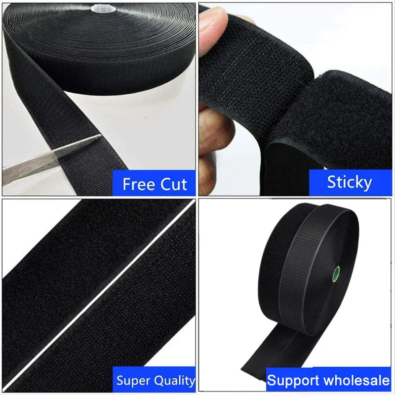 5 m Haken und Schlaufe Band 16-150mm für Nähen und Kleidung Zubehör