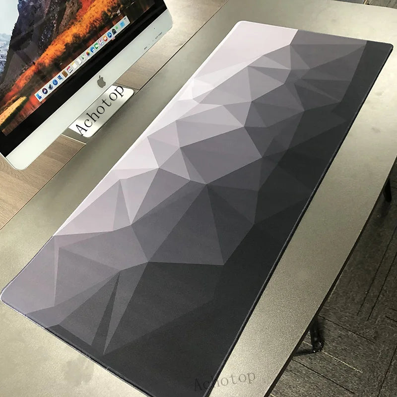 Gaming Mauspad Schreibtischunterlage – Strata Linien Design für PC & Laptop