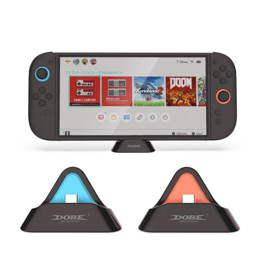 Tragbare Ladestation mit USB-C für Nintendo Switch Modelle Schnelllade-Dock