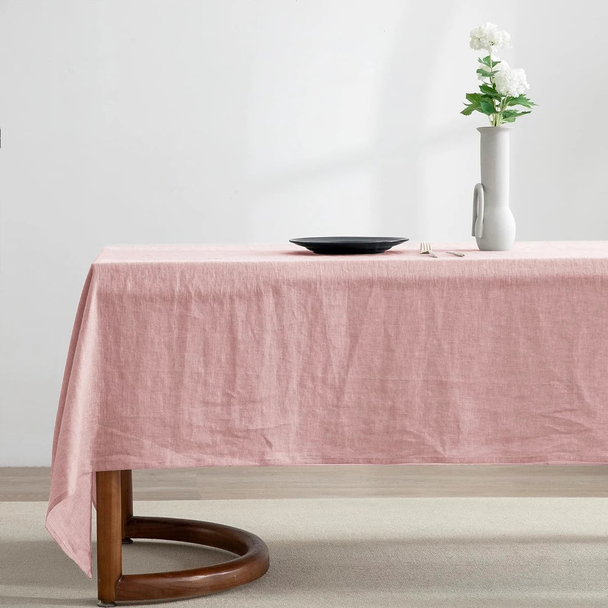 Schlichte Polyester Tischdecke rechteckig für Feste und Alltag