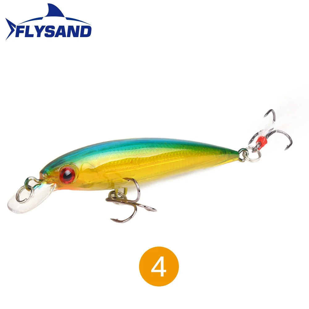 Effektiver Laser Minnow Köder 90mm 7,2g für Süß- und Salzwasser