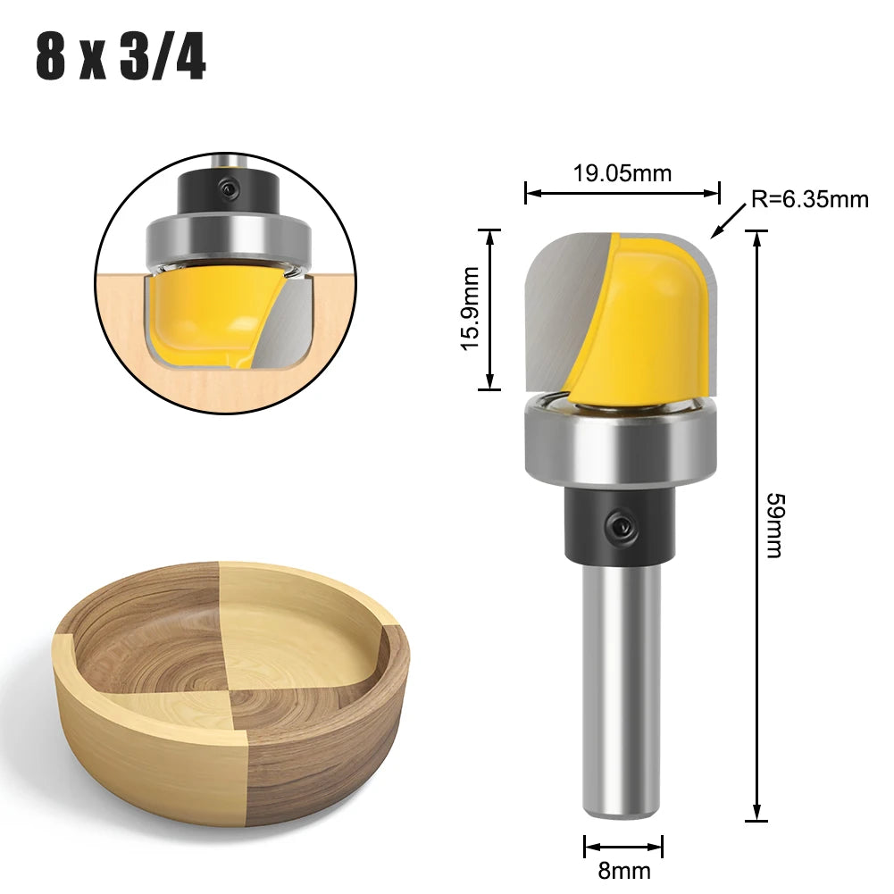 Präziser Schüssel und Tablett Fräser für professionelle Holzbearbeitung