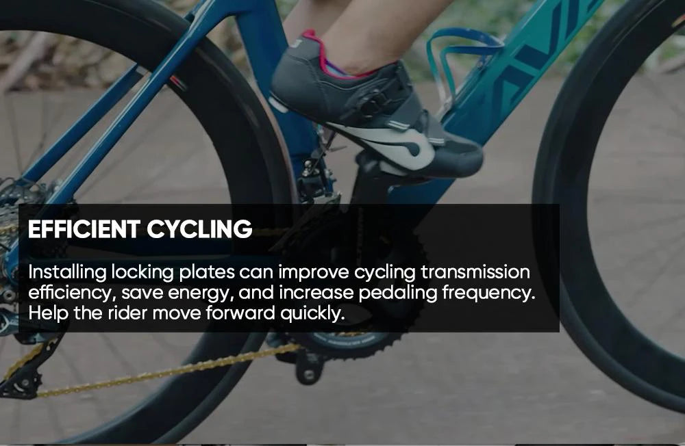 Selbstsichernde Fahrradschuhe mit Anti Rutsch Pedalklampe für LOOK KEO