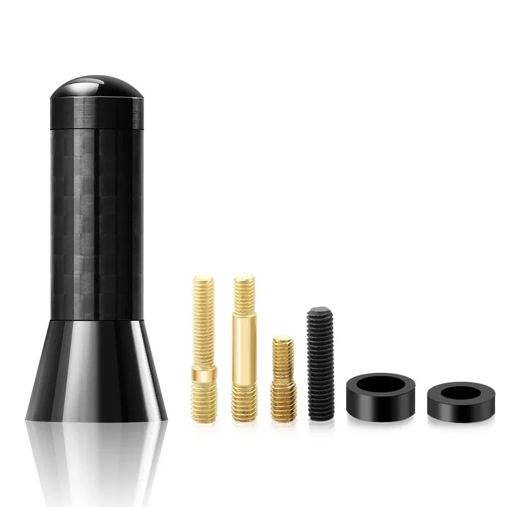 3,5cm kurze Kohlefaser Autoantenne universal – Stilvolles Design Upgrade