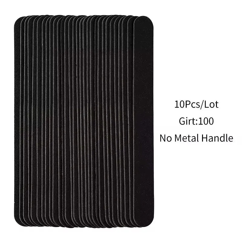 Praktisches Set mit austauschbaren Nagelfeilen für gepflegte Hände