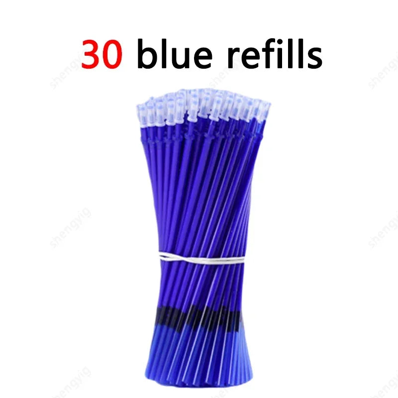 25-teiliges Kawaii Löschbares Gelstift-Set für Schule und Büro 15 cm