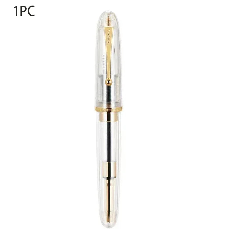 JinHao 9019 Füllfederhalter Transparent Acryl 40 MM Iridium Feder-Yabubest - Home & More