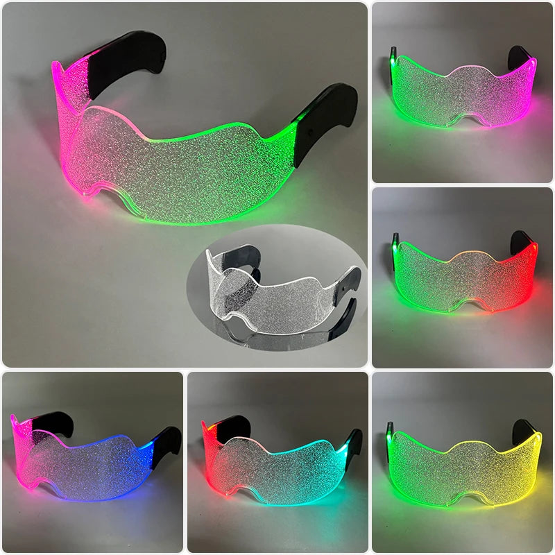 Leuchtende LED Partybrille mit Farbwechsel für unvergessliche Feste