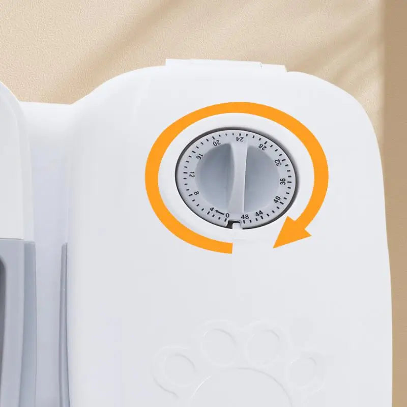 Automatischer Futterspender mit Timer für Hunde und Katzen