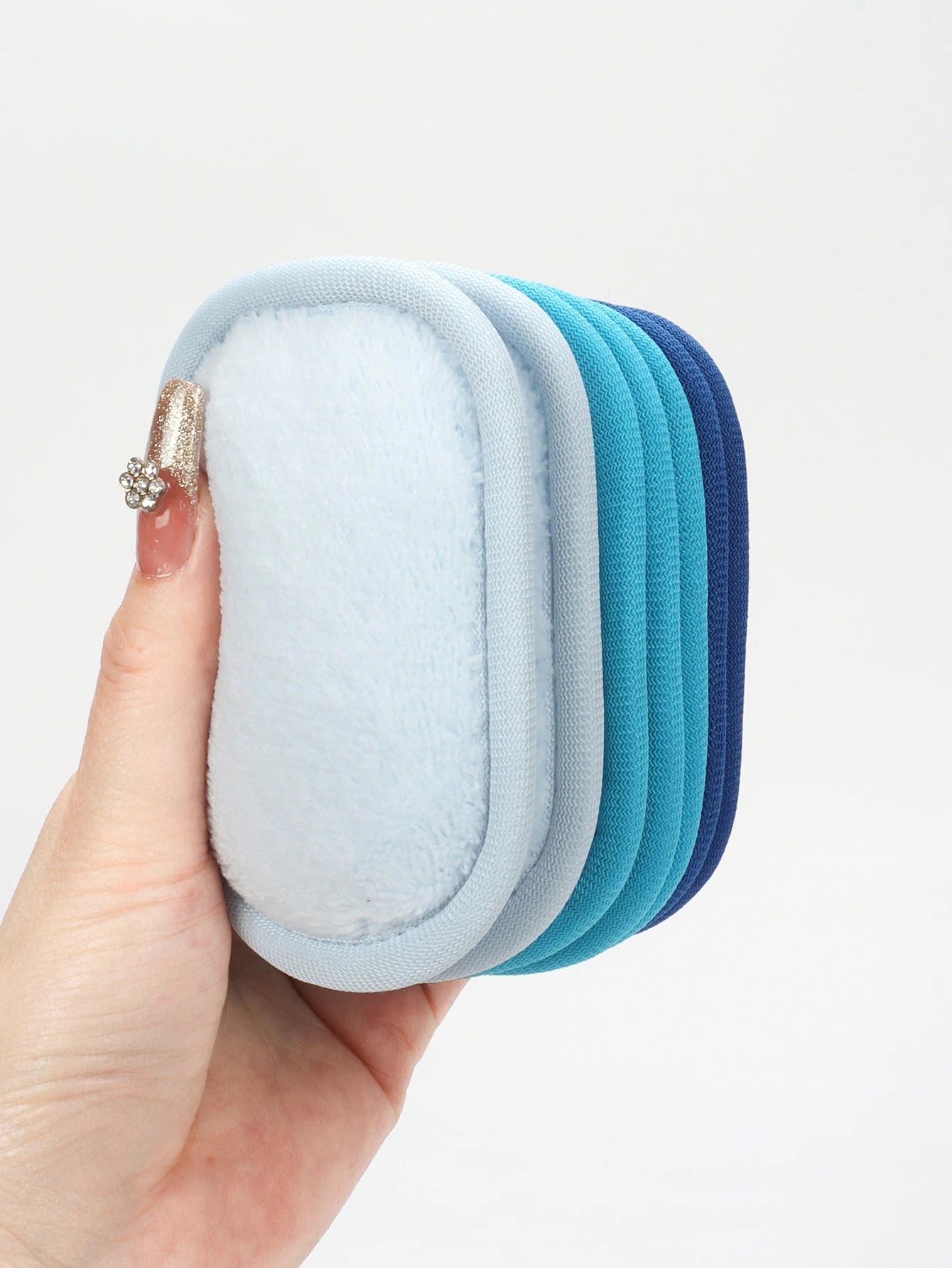 Wiederverwendbare Make up Entferner Tücher mit Farbverlauf 7 Stück