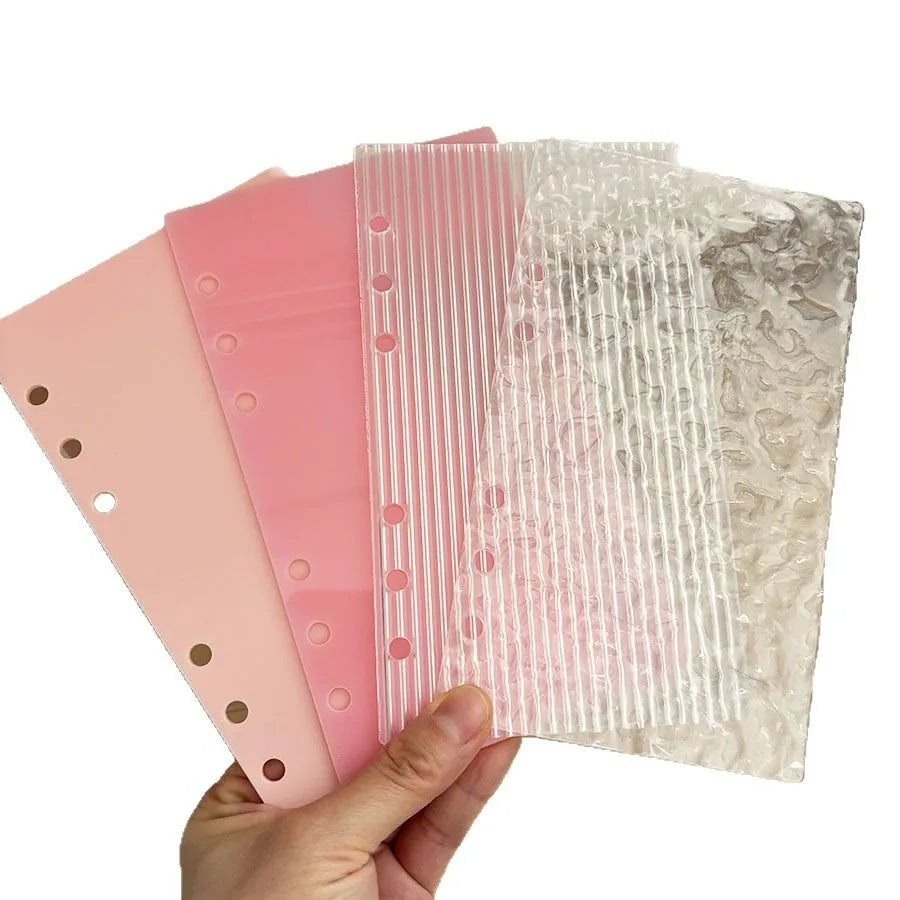 A6 Acryl Binder mit linierter Deckel für flexibles Journal und Planung