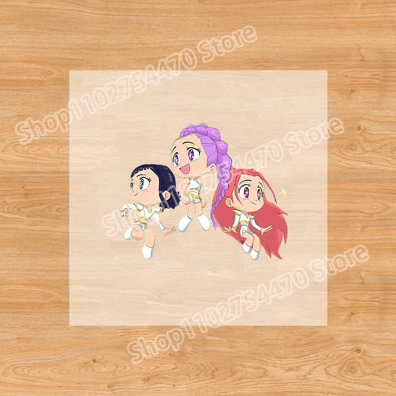 Vielseitige Wärmeübertragung Sticker für Kleidung und Rucksäcke