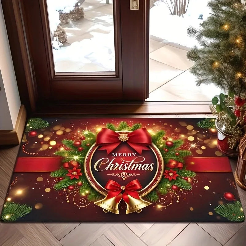 Festliche Weihnachts Bodenmatte für Ihr gemütliches Zuhause