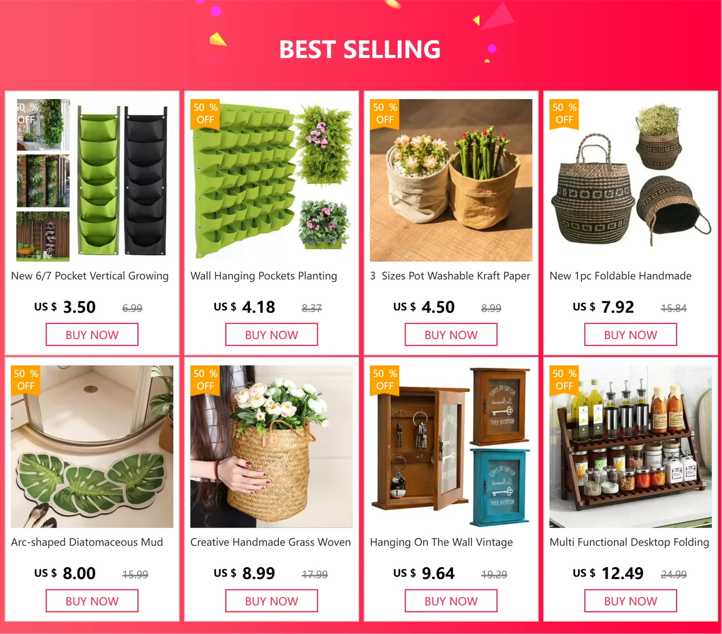 Vertikaler Pflanzbeutel Wand 6 7 Taschen Filz für Garten