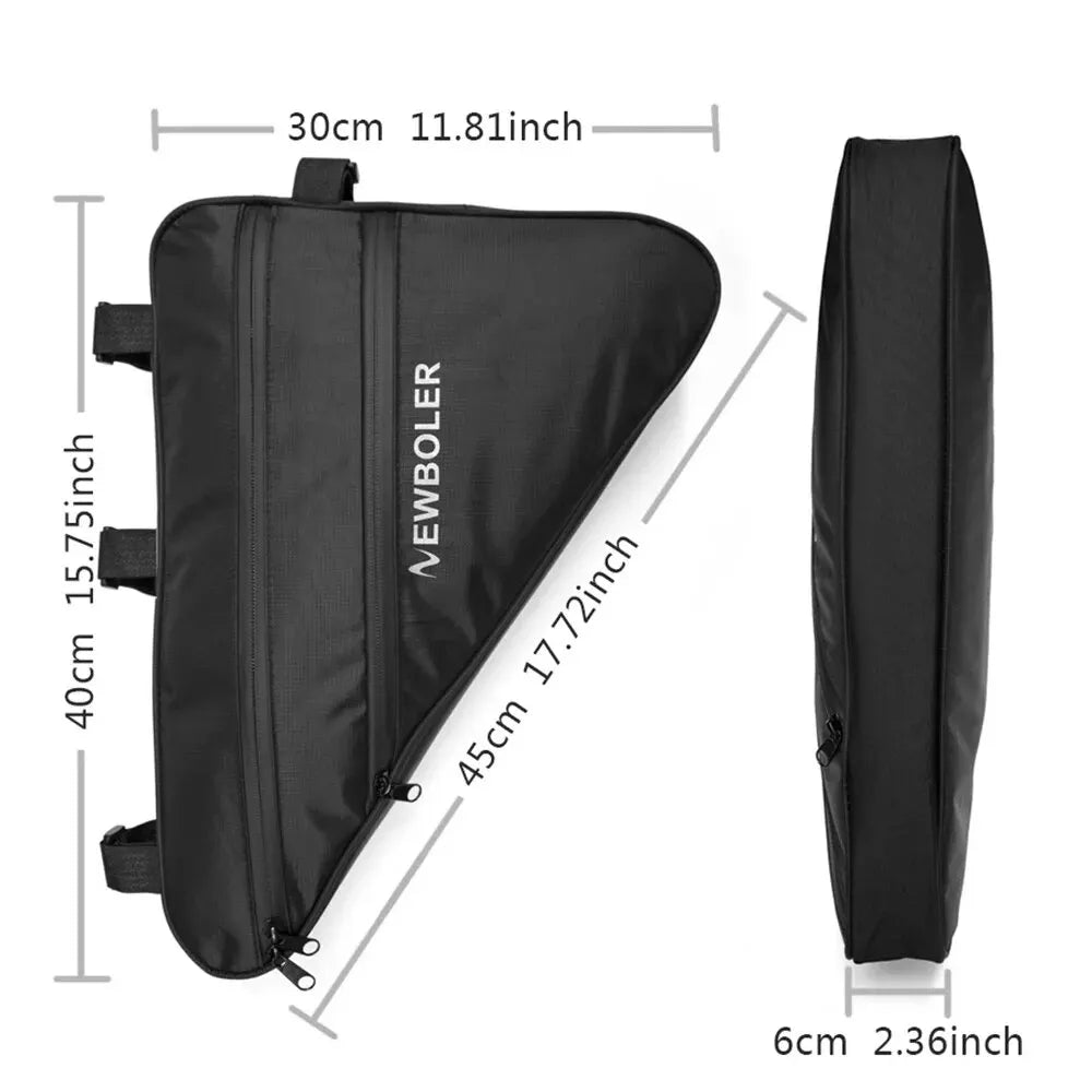 NEWBOLER Wasserdichte Fahrrad Dreieck Tasche für Rahmen-Yabubest - Home & More