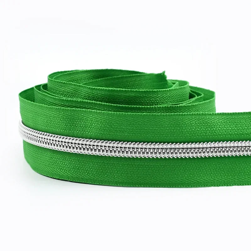 Nylon Reißverschluss Band Nr 5 Meterware für Taschen Kleidung DIY