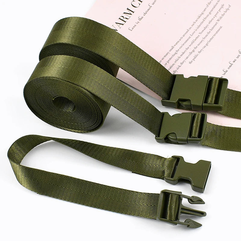 Robuste Kunststoff Schnallen Set für Rucksack, Gurte und DIY Projekte