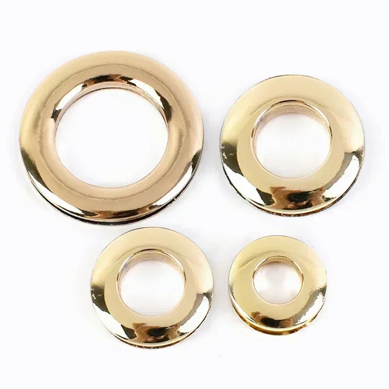 Metall Ösenschnallen mit Unterlegscheibe für Taschen und Bekleidung