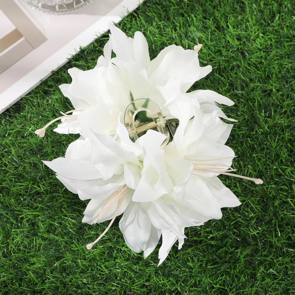 Filigrane Blattlilie Haarnadel – Eleganter Haarschmuck für Alltag - Festtage