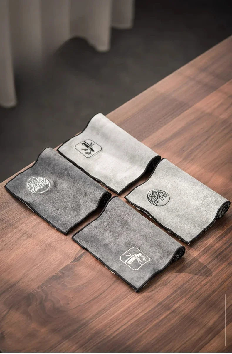 Saugfähiges Geschirrtuch im japanischen Stil aus Baumwolle