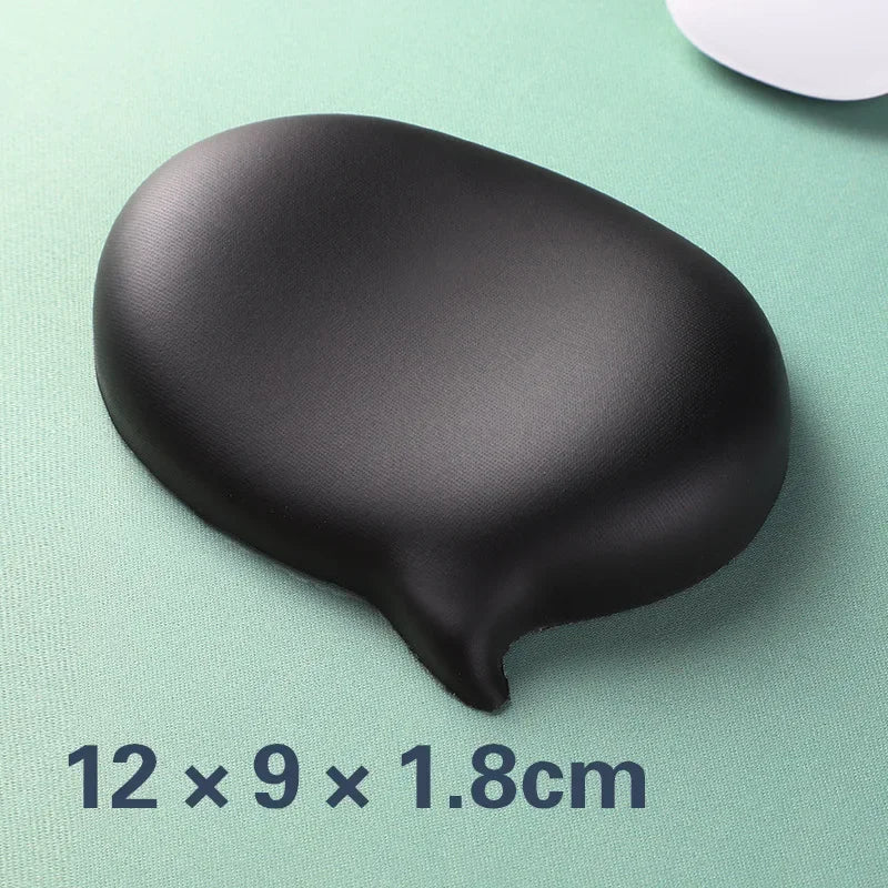 Ergonomisches Silikon Mousepad mit Handgelenkstütze 140x80x18 mm Kawaii Design