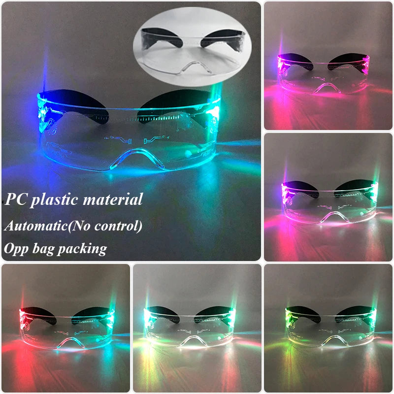 Leuchtende LED Partybrille mit Farbwechsel für unvergessliche Feste