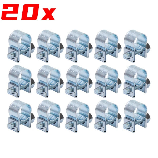 Verzinkte Schlauchklemmen für Kraftstoff, Diesel - Kühlrohre – Sicherer Halt