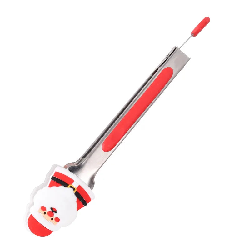 7 Zoll Edelstahl Lebensmittelklammer mit Silikon multifunktional