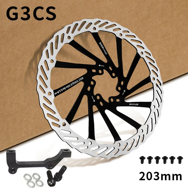 Fahrrad Bremsscheibe 160 180 203mm MTB Rennrad Hydraulisch Wärmeableitung