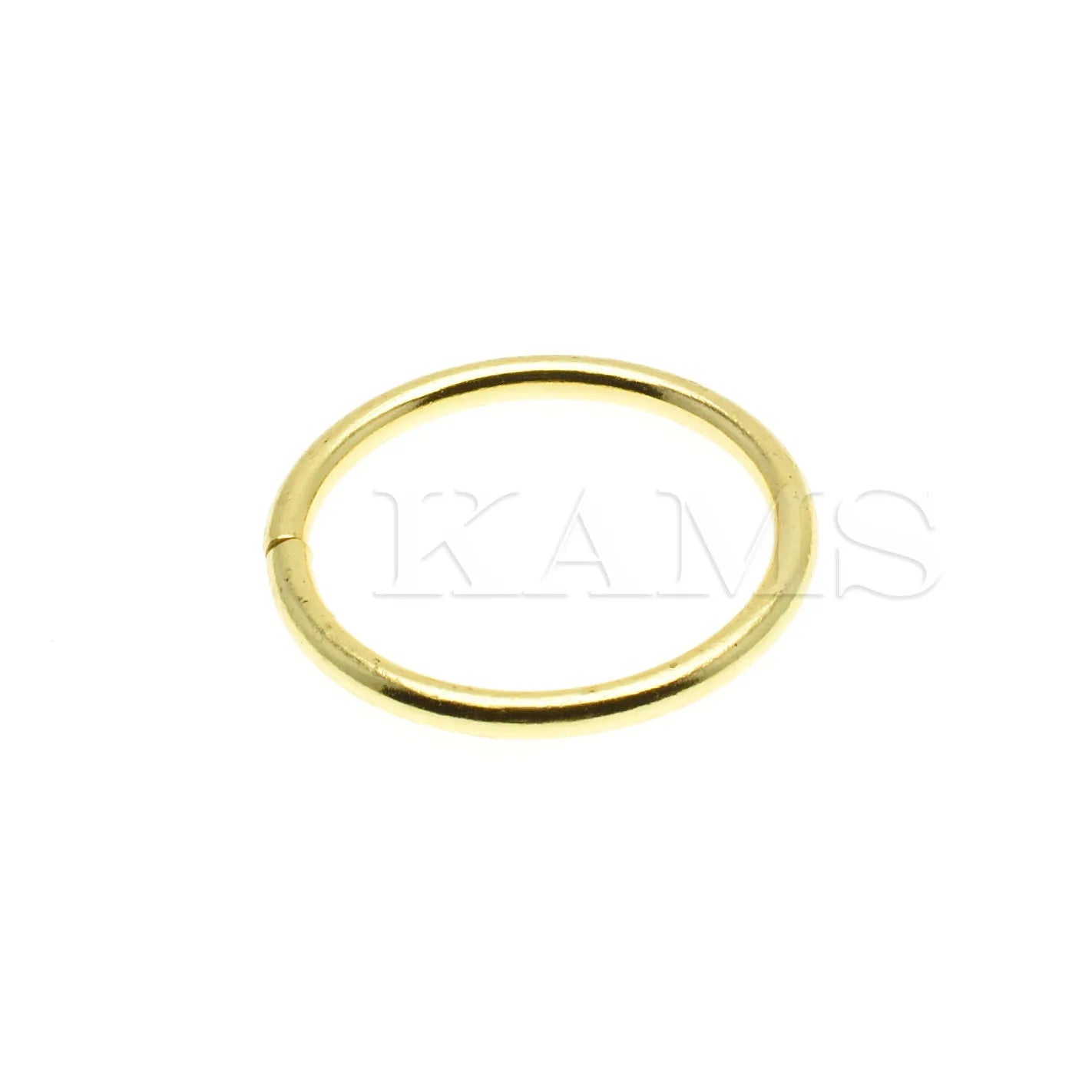 10 Metall O-Ringe vernickelt für Gürtel Taschen Ringe 12 bis 38 mm