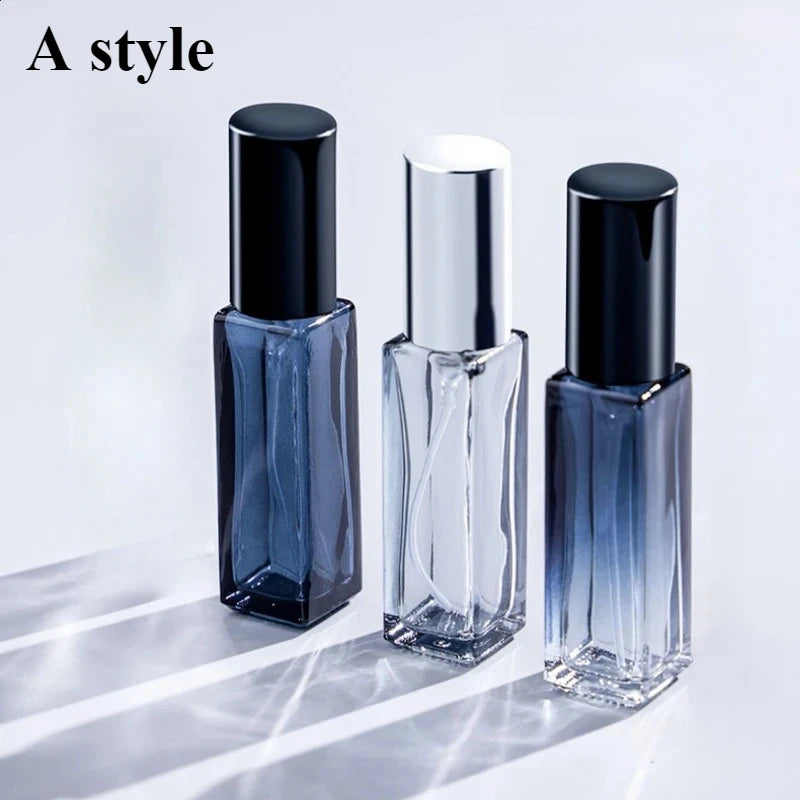 Set 3 Nachfüllbare Parfum Spray Flaschen aus Glas 5 ml und 10 ml
