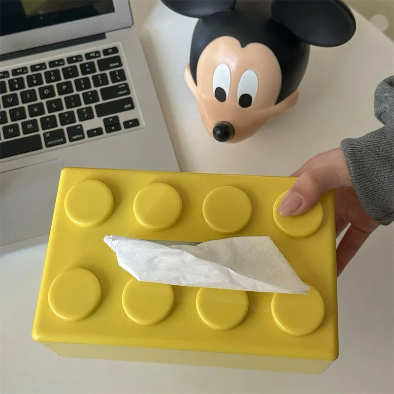 Praktische Cartoon Serviettenbox aus Kunststoff für Haushaltslagerung