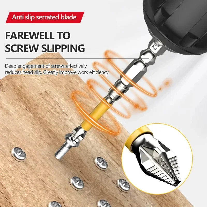 Rutschfester magnetischer PH2 Kreuzschraubendreher mit verschiedenen Längen