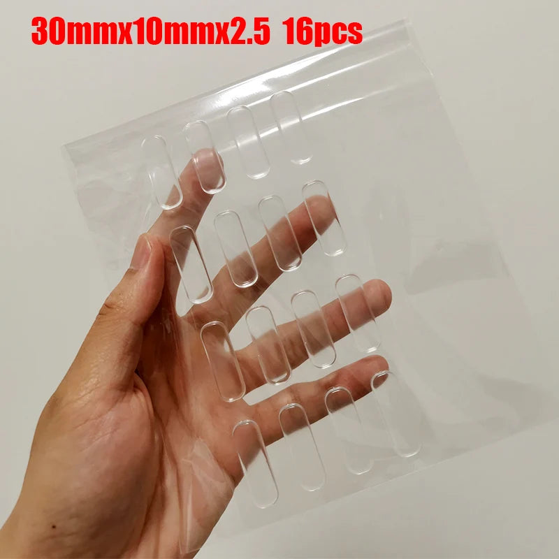 Selbstklebende rutschfeste Stoßstangen aus transparentem Silikon Puffer