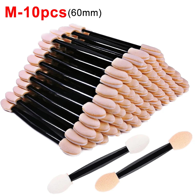 Praktische Einweg Lidschattenapplikatoren im 50er Set für präzises Make Up