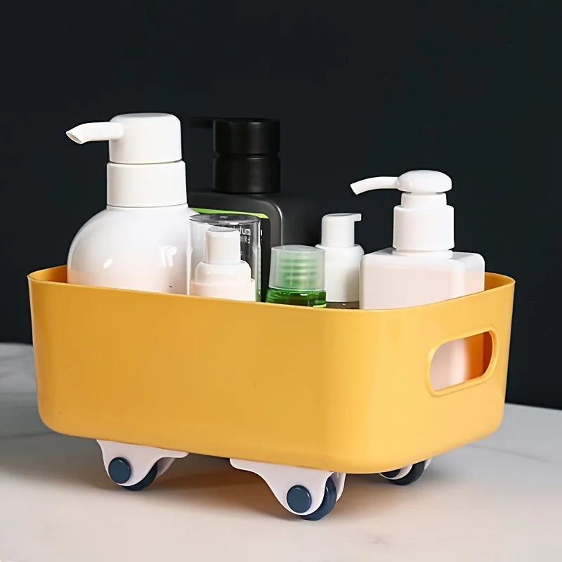 4/8x Selbstklebende Rollen für Lagerboxen Möbel Haushalt Boden Caster