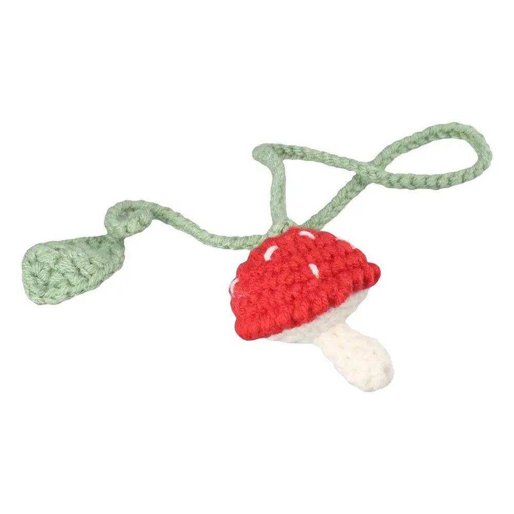 Niedliche 3D Lesezeichen mit Pilz und Blatt Design für Buchliebhaber