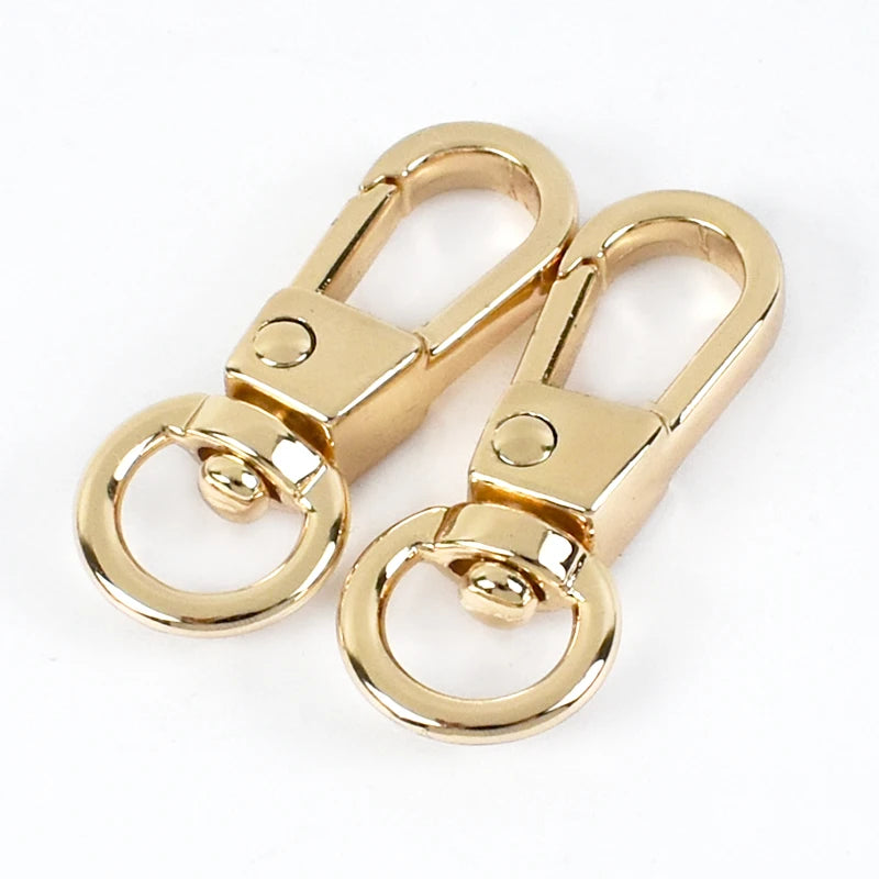 Robuste Metall Dreh Karabiner für Taschen Gürtel und Haustiere