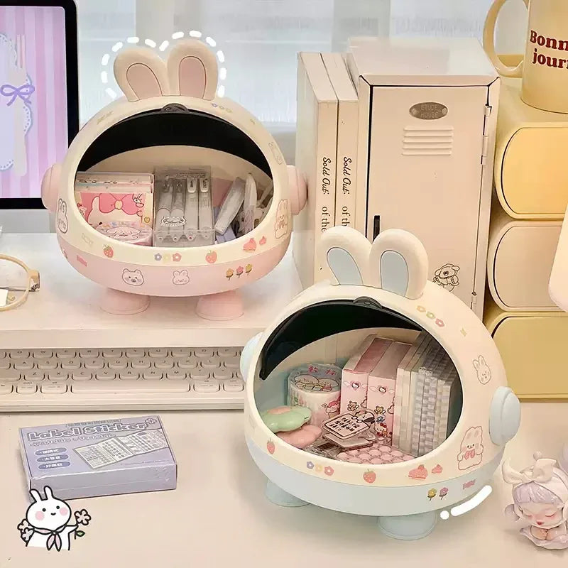 Kawaii Kaninchen Schreibtisch Organizer Box für Studenten & Mädchen Deko