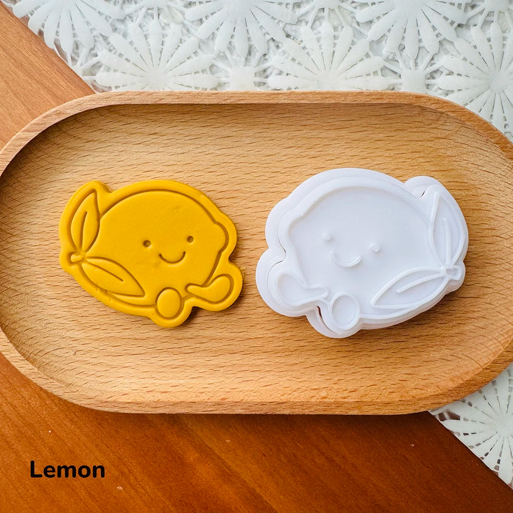 Cartoon Obst Ausstecher aus PLA – Umweltfreundliche Keksformen 2-7 cm