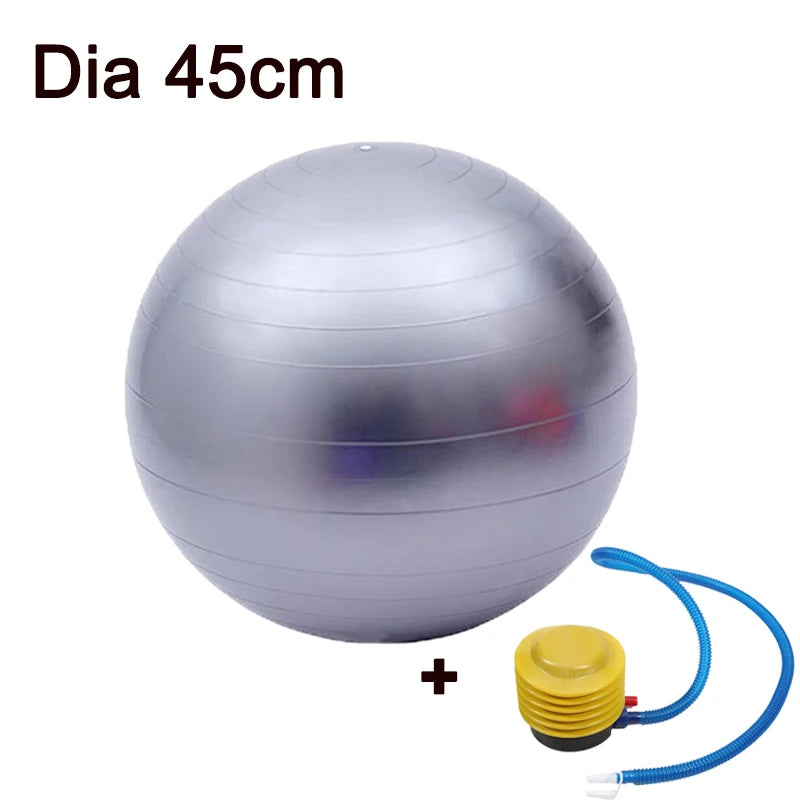 Yoga Ball 45 oder 25 cm für Fitness Pilates Balance Übung Training
